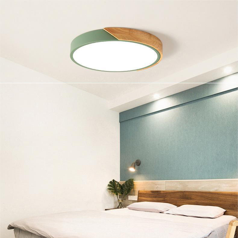 LED Ceiling Light Fixture Flush Mount Round Slim Low Profile Modern Design - Image 5