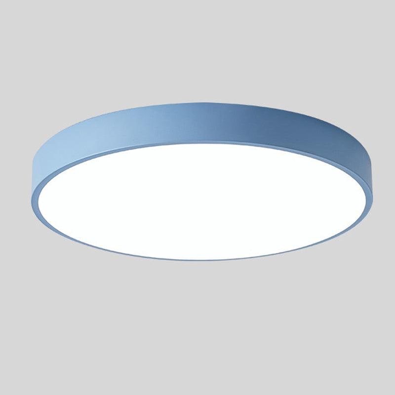 LED Ceiling Light Fixture Flush Mount Round Slim Low Profile Modern Design - Image 7