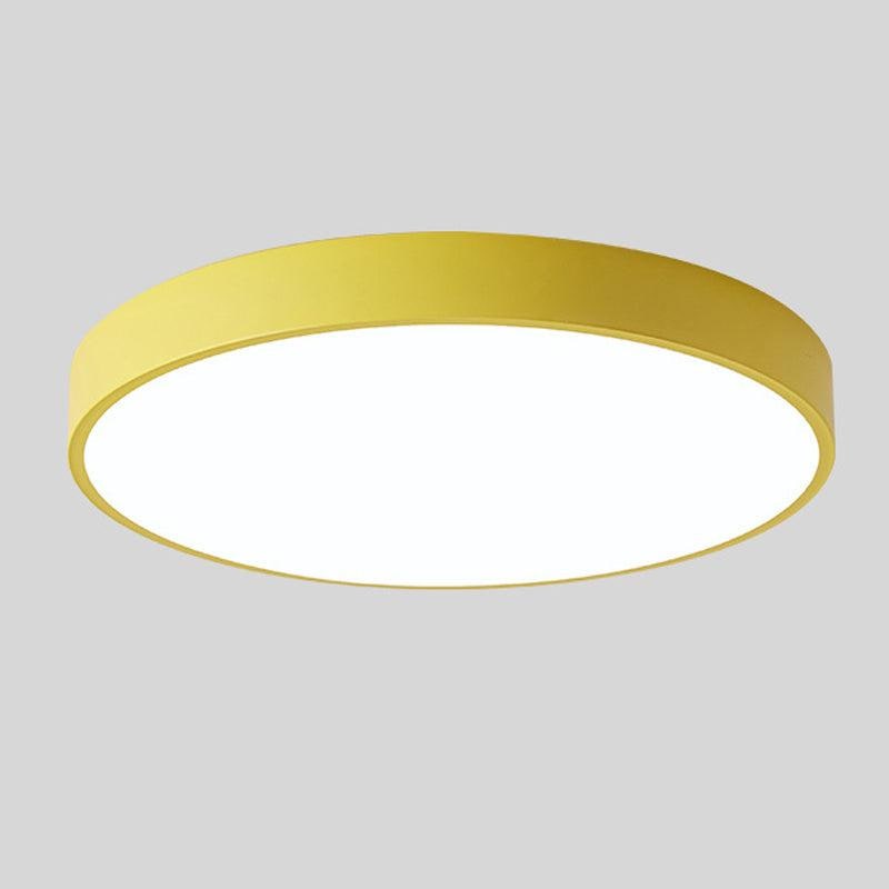 LED Ceiling Light Fixture Flush Mount Round Slim Low Profile Modern Design - Image 8