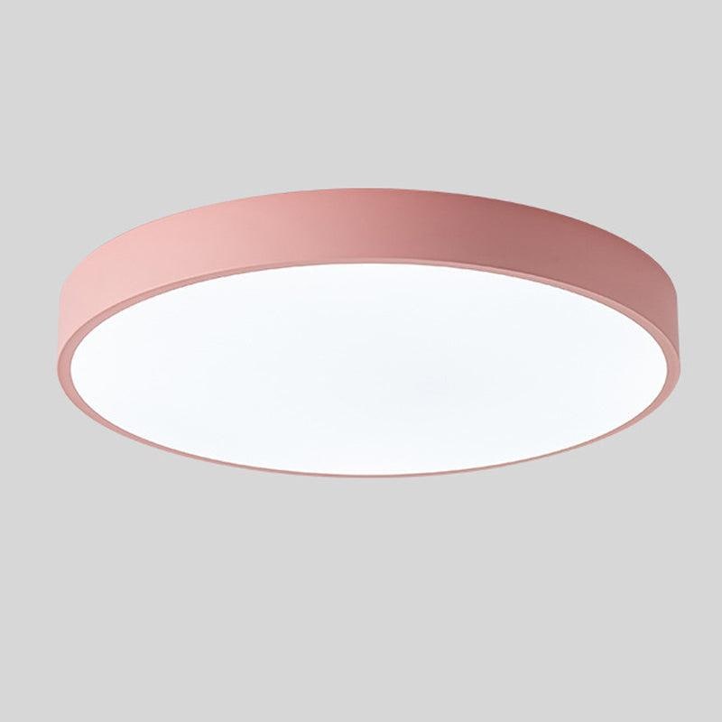 LED Ceiling Light Fixture Flush Mount Round Slim Low Profile Modern Design - Image 9