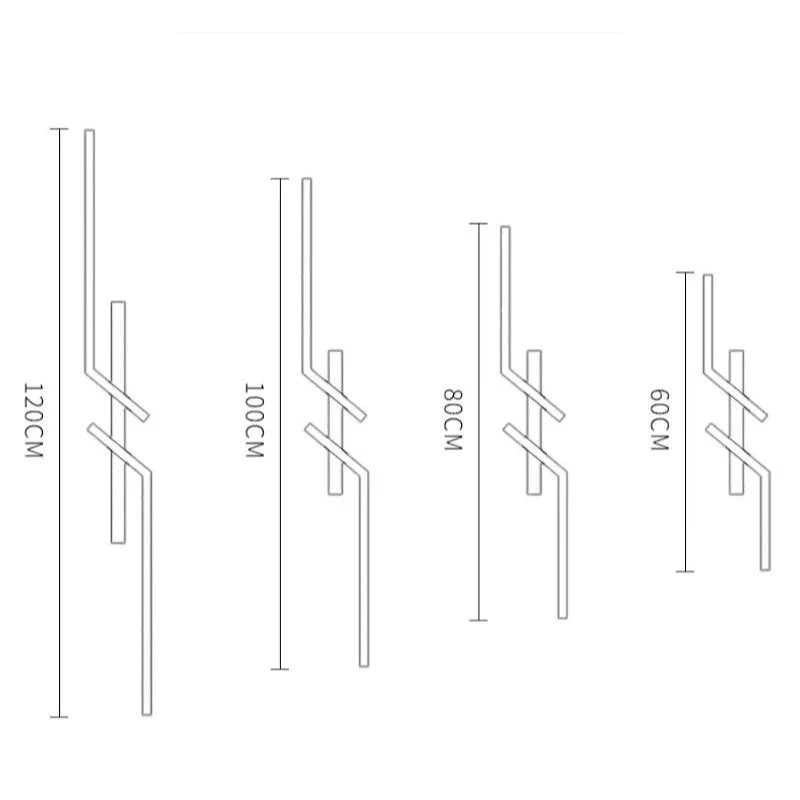 LED Ceiling Light Fixture Linear Flush Mount Dimmable Control for Bedroom Living Room - Image 5