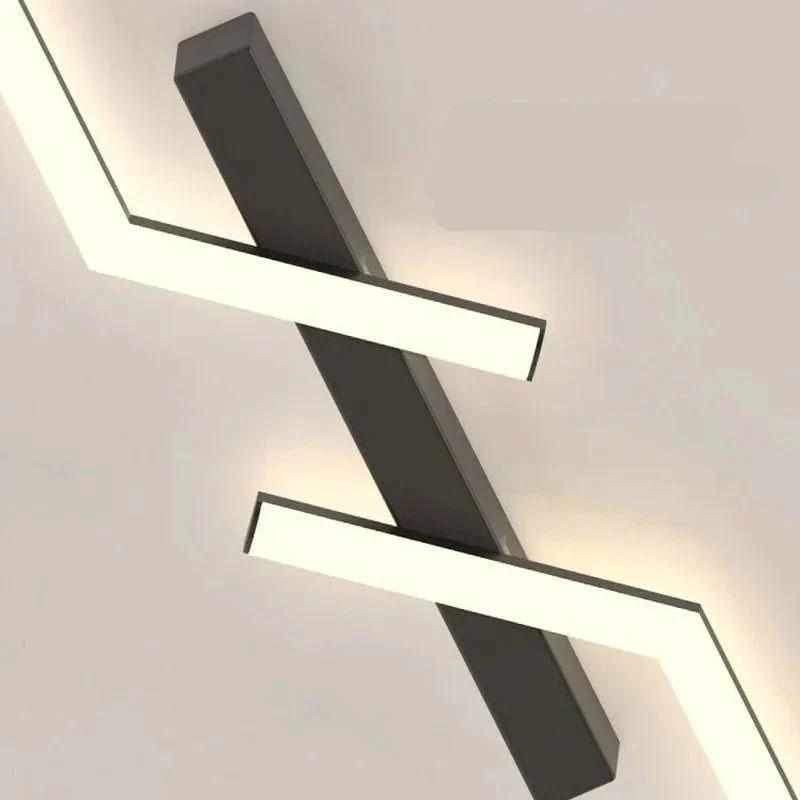 LED Ceiling Light Fixture Linear Flush Mount Dimmable Control for Bedroom Living Room - Image 8