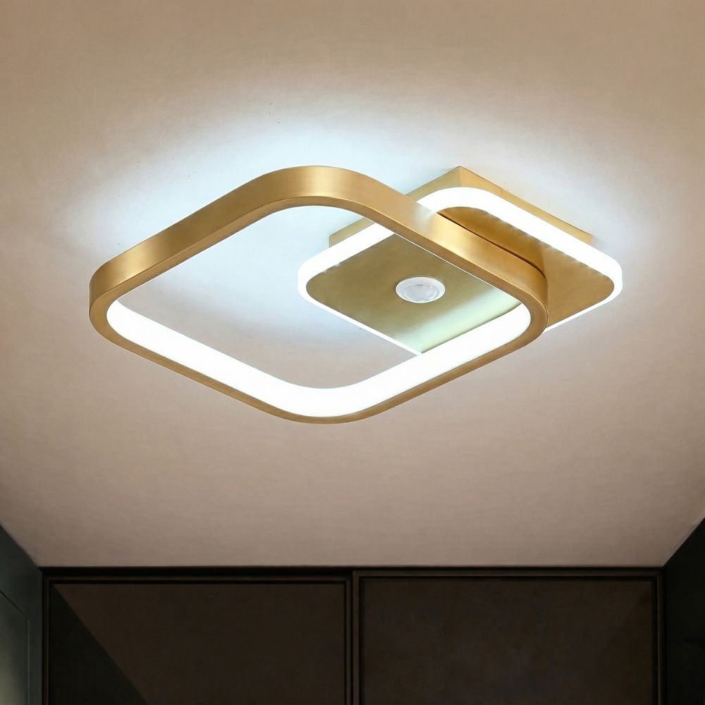 LED Ceiling Light with Pir Motion Sensor for Indoor Hallway Bathroom Entryway - Image 24