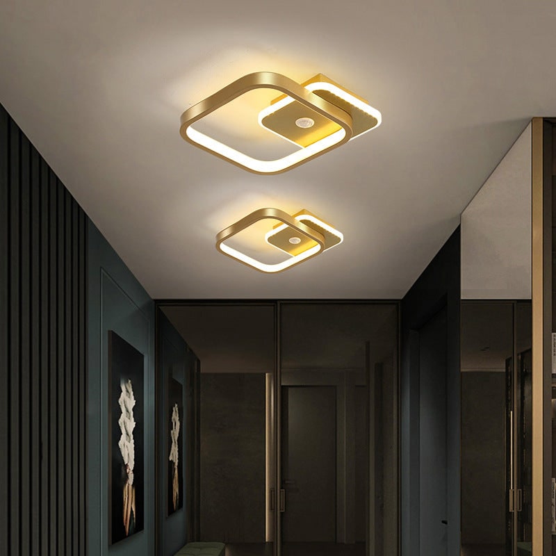 LED Ceiling Light with Pir Motion Sensor for Indoor Hallway Bathroom Entryway - Image 3