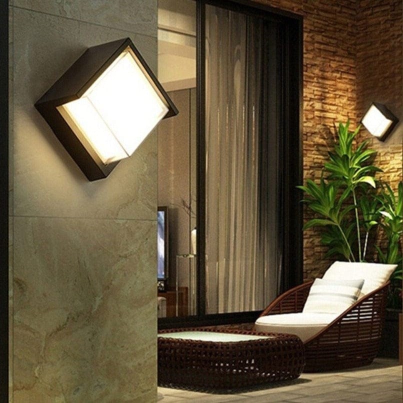 LED Outdoor Wall Light with Motion Sensor and Weather Resistant Design - Image 2