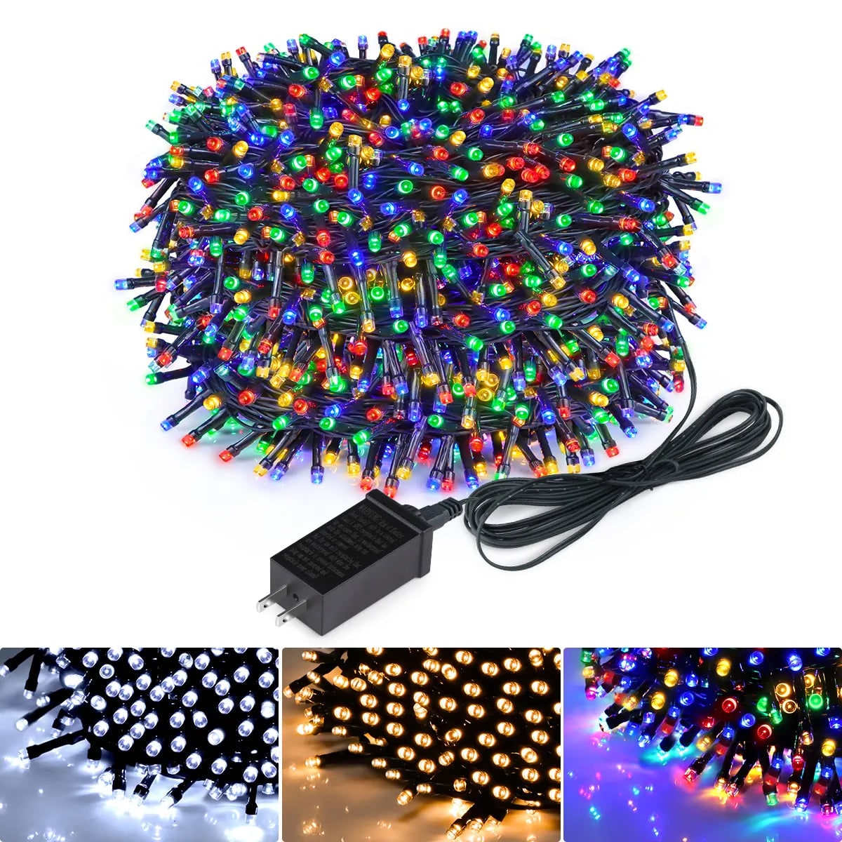 LED String Lights for Outdoor Patio and Backyard Decoration with Waterproof Flexible Wire - Image 6