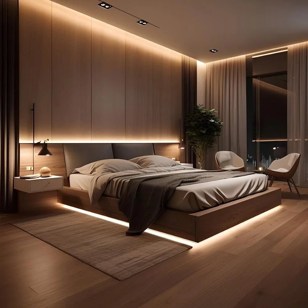 LED Strip Lights with Motion Sensor Flexible Design for Under Cabinet and Bedroom Accent Lighting - Image 19
