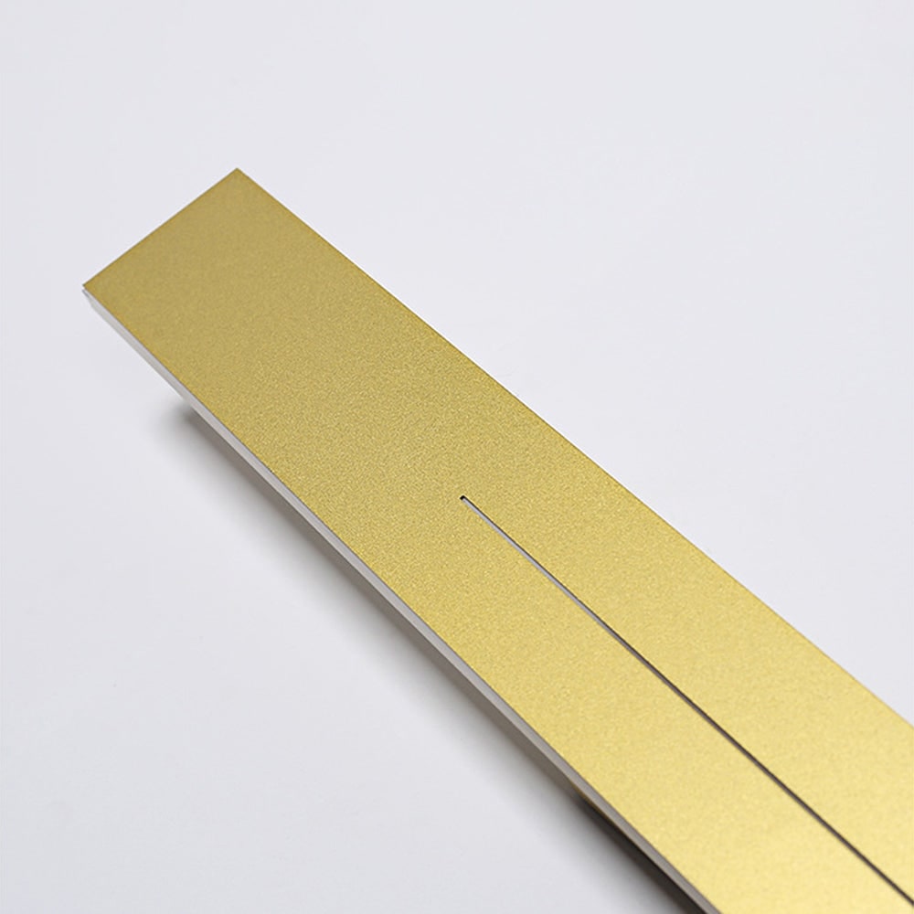 Linear LED Wall Light with Slim Slit Design and Warm White Ambient Lighting - Image 15