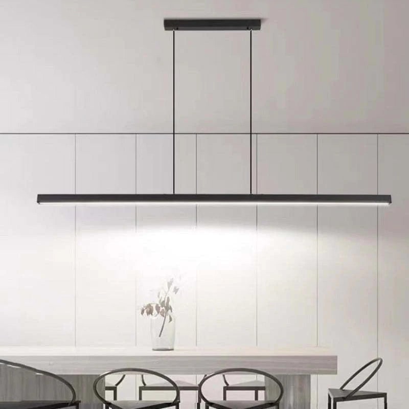 Linear Pendant Light with Adjustable Height for Modern Kitchen and Island Lighting - Image 10