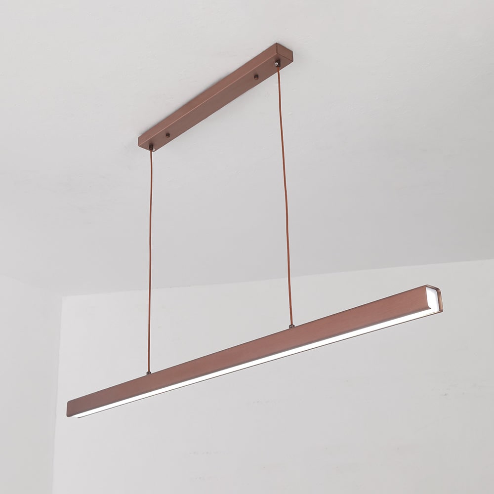 Linear Pendant Light with Adjustable Height for Modern Kitchen and Island Lighting - Image 16