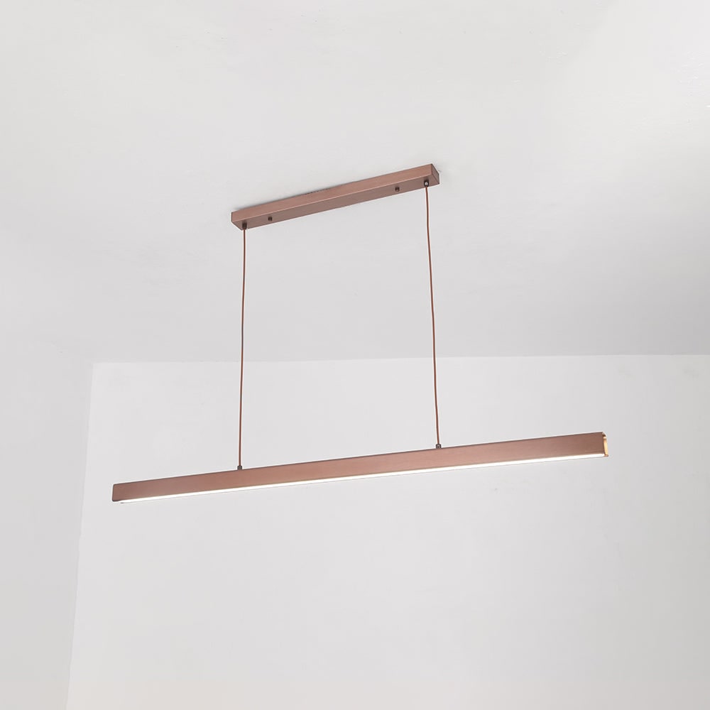 Linear Pendant Light with Adjustable Height for Modern Kitchen and Island Lighting - Image 24