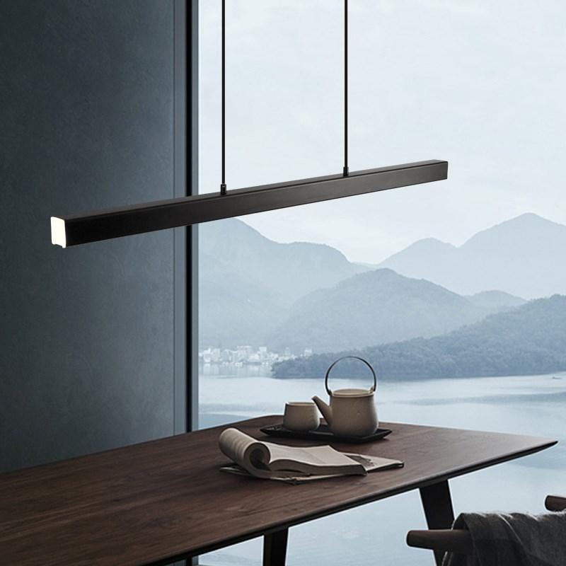 Linear Pendant Light with Adjustable Height for Modern Kitchen and Island Lighting - Image 7