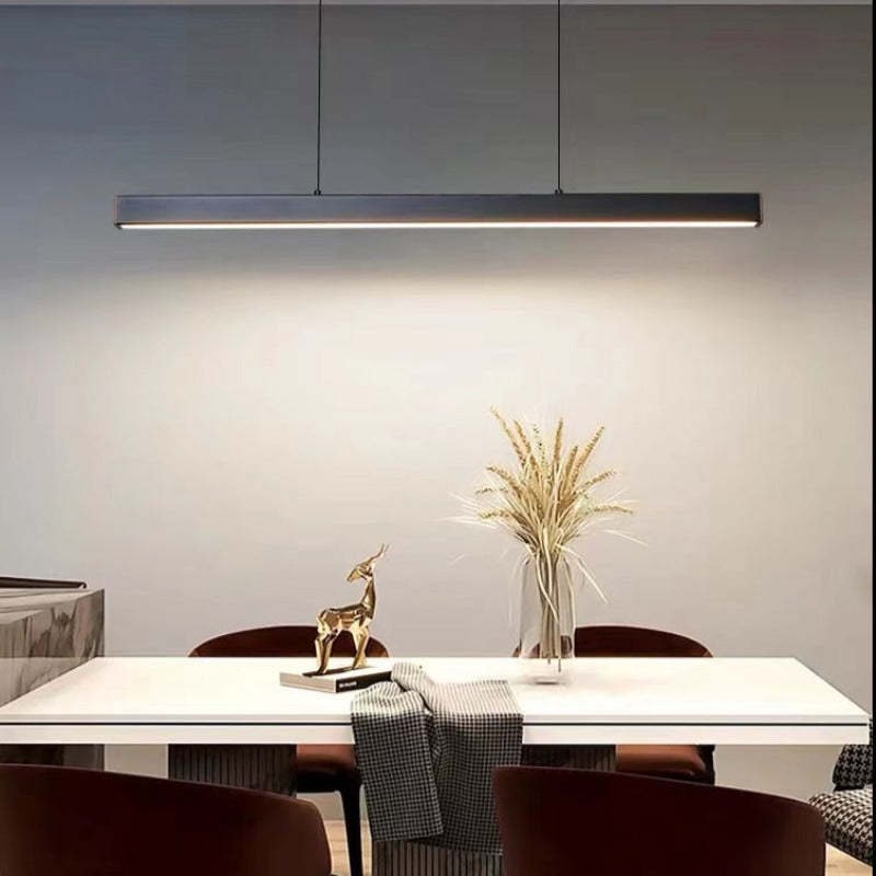 Linear Pendant Light with Adjustable Height for Modern Kitchen and Island Lighting - Image 8