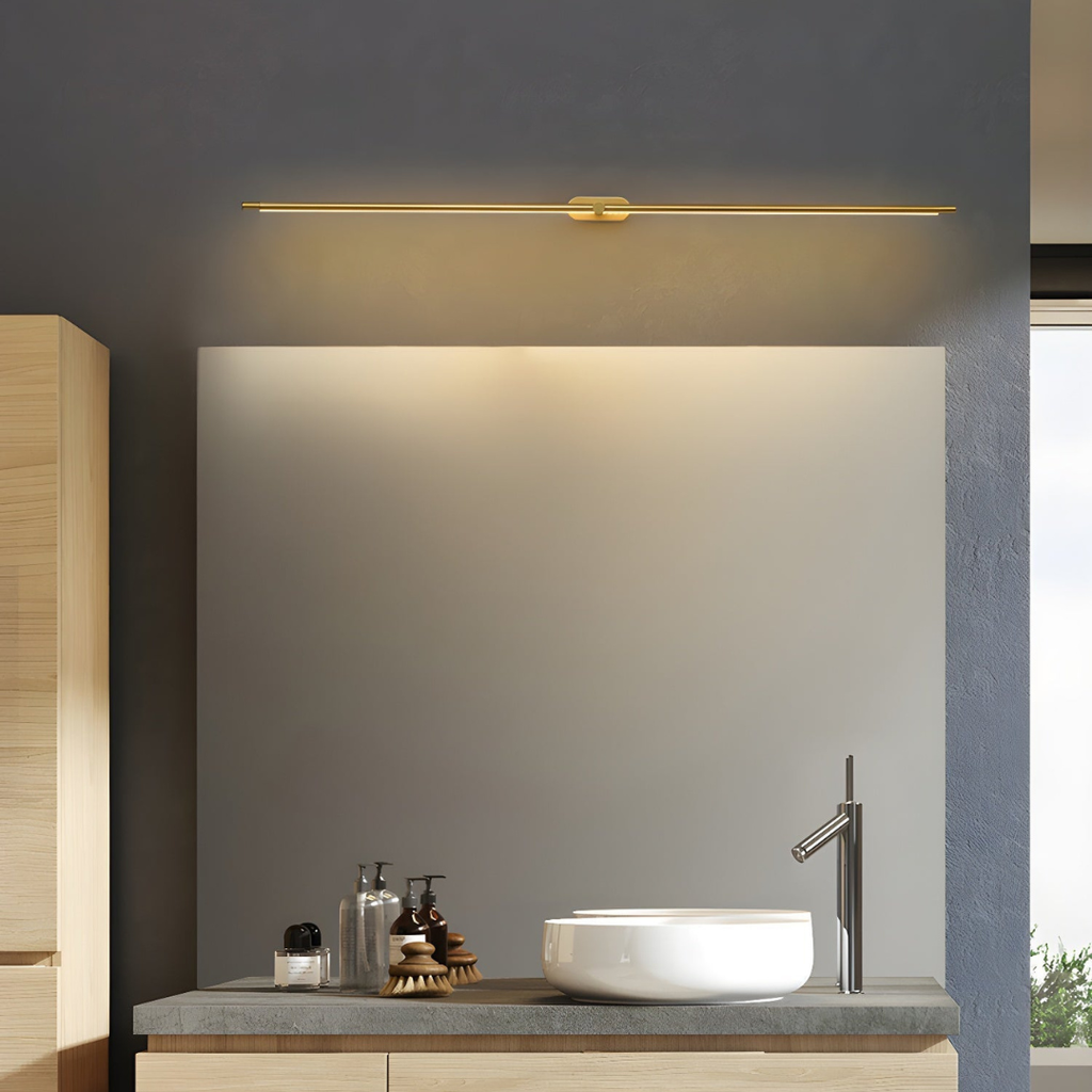 Magnetic Adjustable Linear Wall Light with Rechargeable Battery and Warm LED Illumination - Image 6