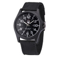 Men's Field Watch with Tactical Analog Display and Woven Nylon Nato Strap - Image 2