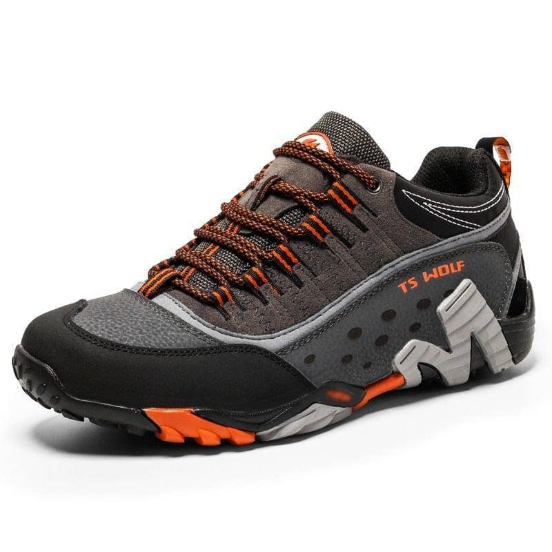 Men's Hiking Shoes with Trekking Grip Sole and Padded Ankle Collar for Trail Adventures - Image 5