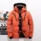 Men's Winter Jacket with Quilted Puffer Design and Adjustable Hooded Collar - Image 10