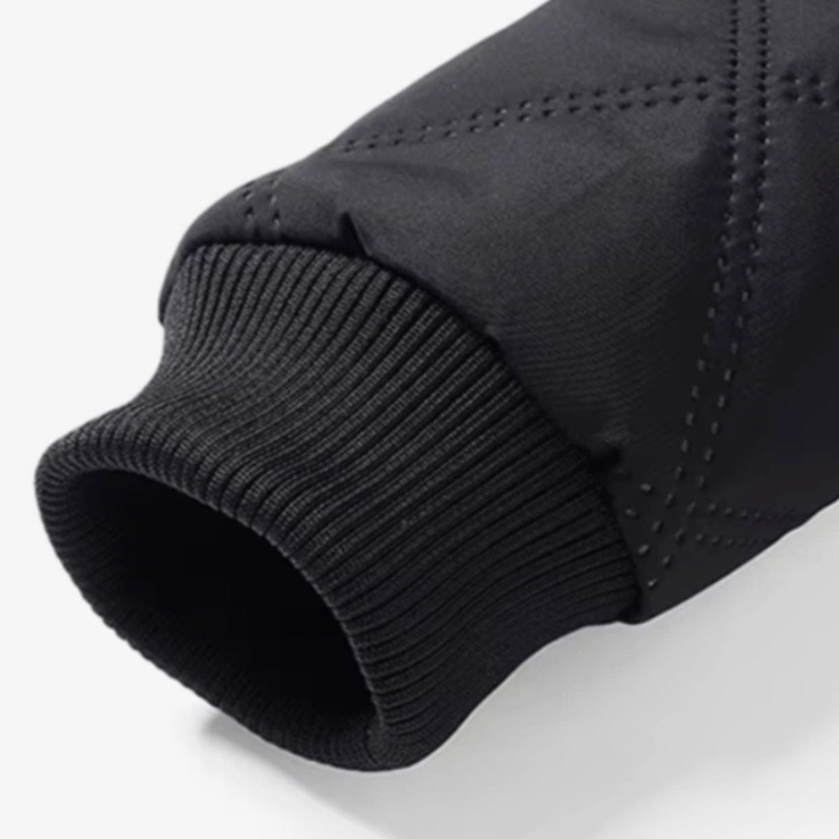 Men's Winter Jackets with Quilted Bomber Shell and Plush Fleece Lining - Image 10