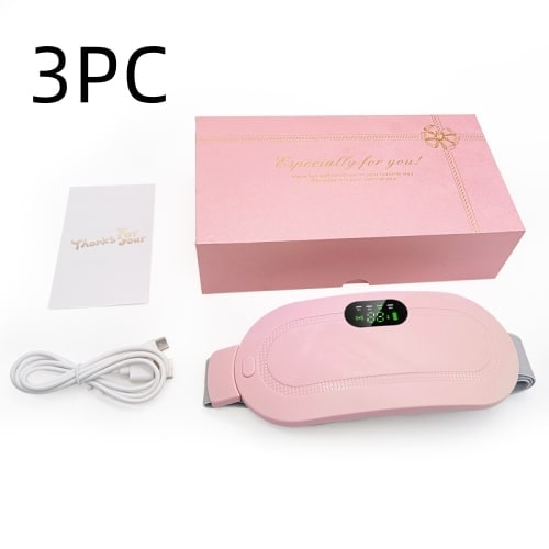 Menstrual Heating Pad Vibration Massage Electric Waist Belt and Digital Display - Image 11