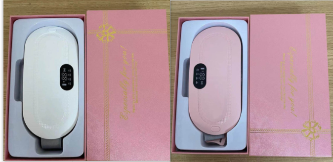 Menstrual Heating Pad Vibration Massage Electric Waist Belt and Digital Display - Image 14