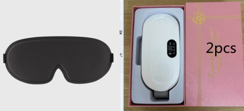 Menstrual Heating Pad Vibration Massage Electric Waist Belt and Digital Display - Image 2