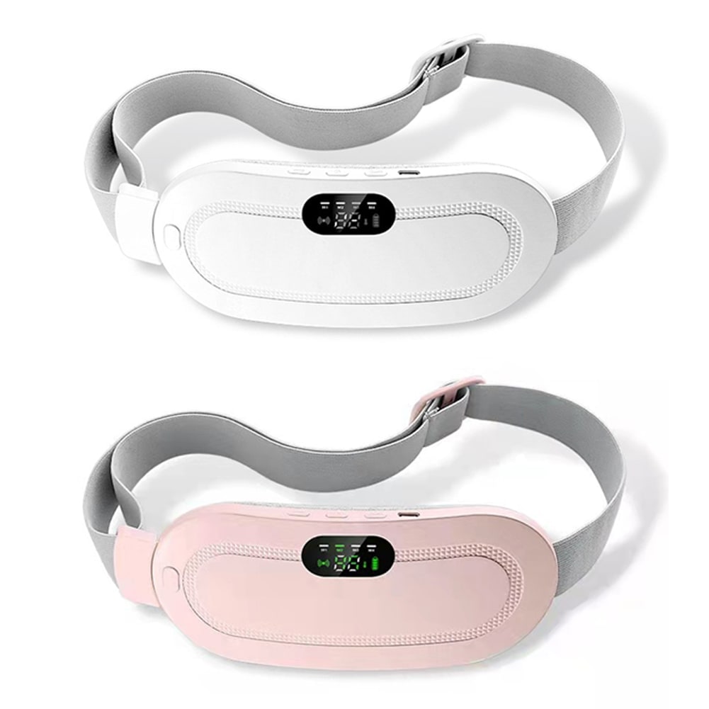Menstrual Heating Pad Vibration Massage Electric Waist Belt and Digital Display - Image 21