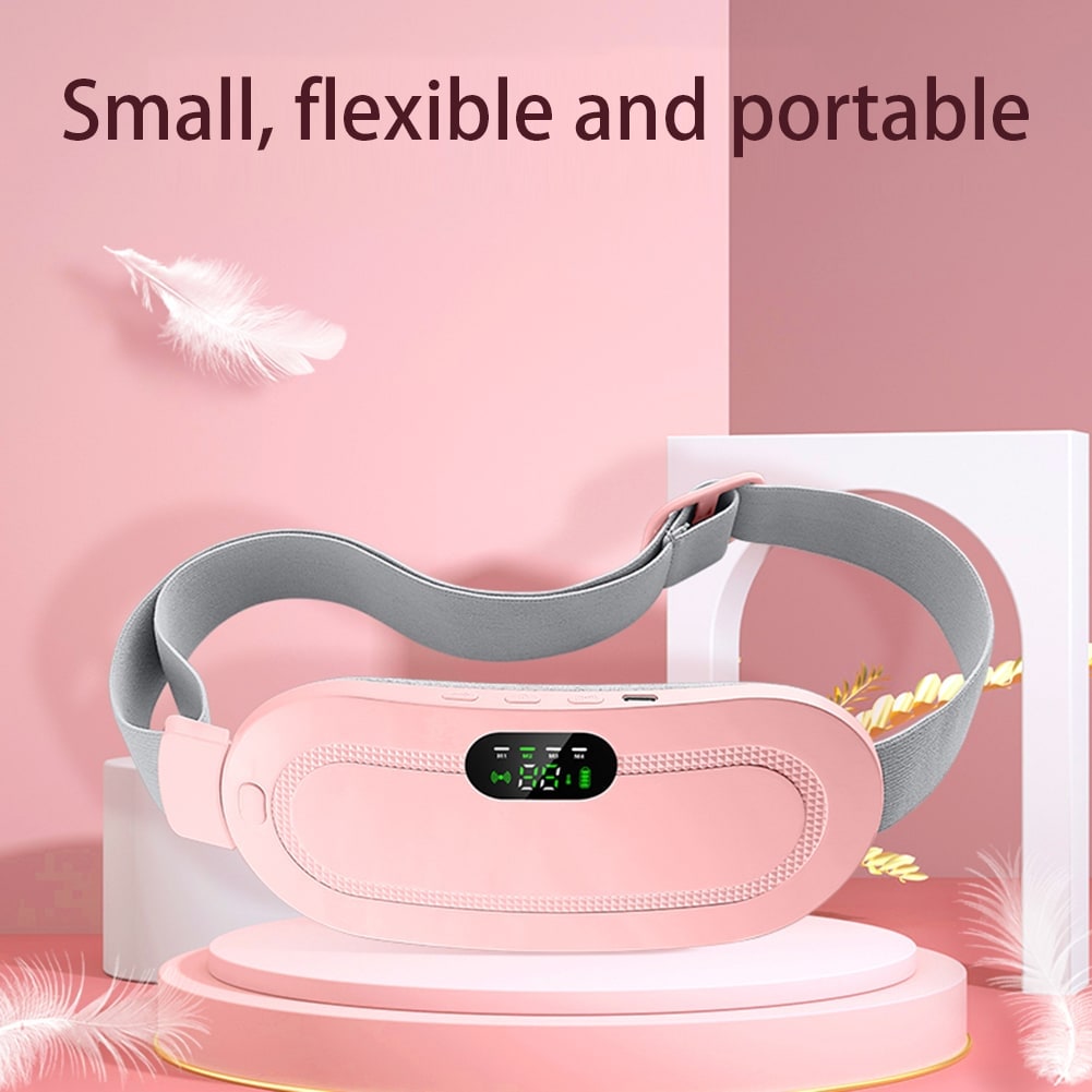 Menstrual Heating Pad Vibration Massage Electric Waist Belt and Digital Display - Image 5