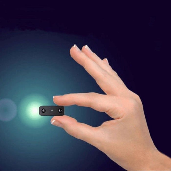 Mini Spy Security Camera with Night Vision and Audio Compact Wireless Surveillance Device - Image 1