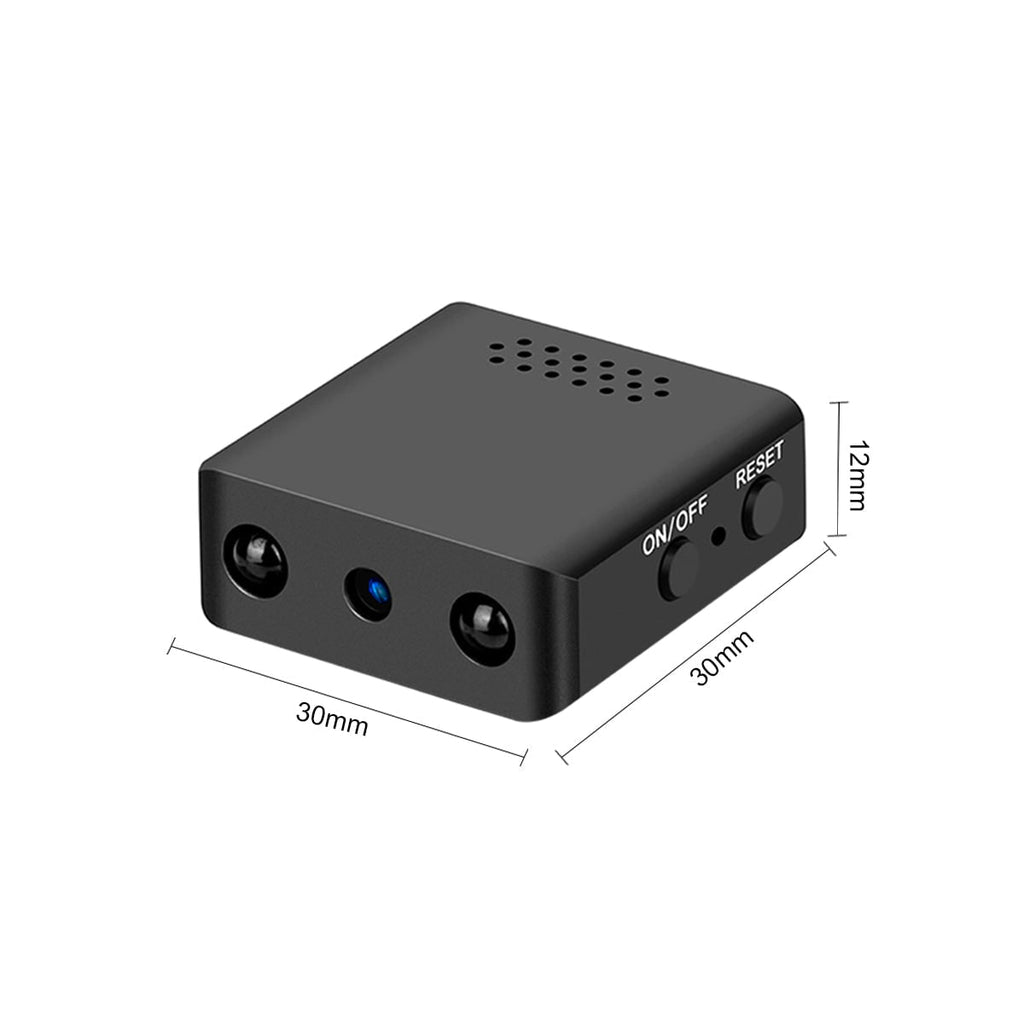 Mini Spy Security Camera with Night Vision and Audio Compact Wireless Surveillance Device - Image 2