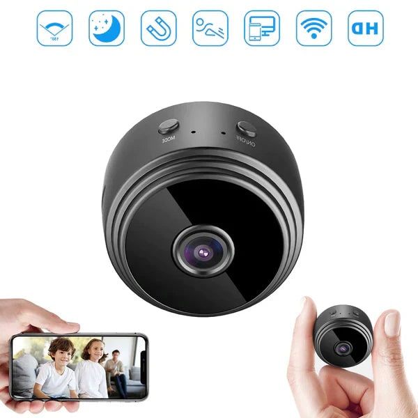 Mini Wireless Home Security Camera with Motion Detection and Night Vision - Image 3
