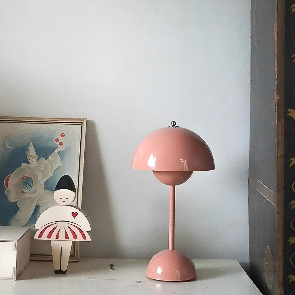 Mushroom Table Lamp with Rechargeable LED Dimmable Light and Cordless Portable Design - Image 19