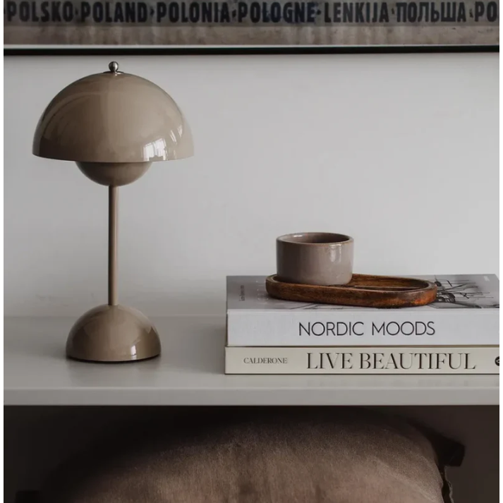 Mushroom Table Lamp with Touch Control and Adjustable Brightness Dimmable LED - Image 3