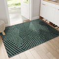 Non-Slip Indoor Outdoor Mat with Textured Dirt-Trapping Surface and Rubber Backing - Image 1