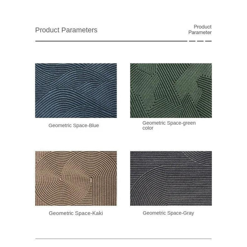 Non-Slip Indoor Outdoor Mat with Textured Dirt-Trapping Surface and Rubber Backing - Image 10
