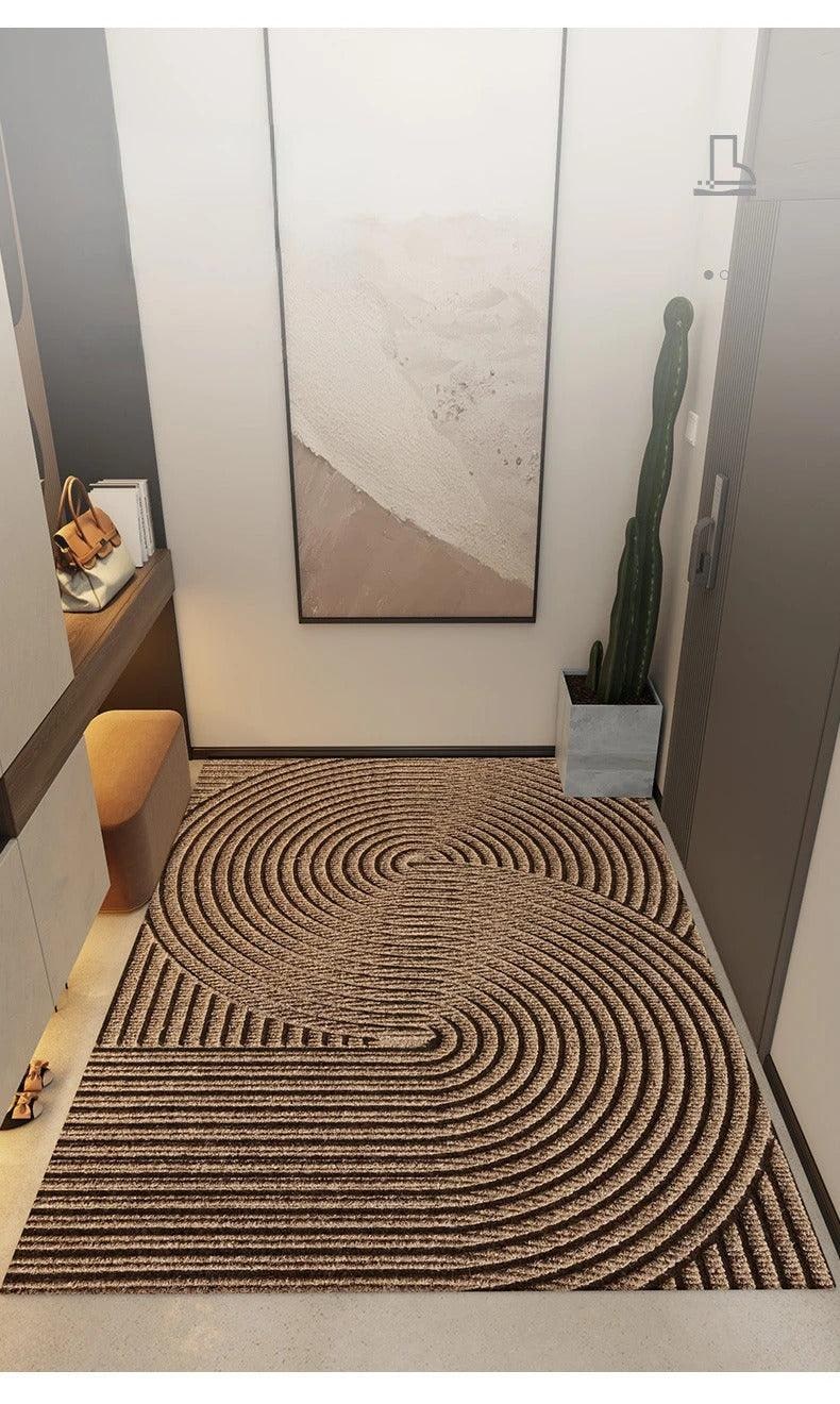 Non-Slip Indoor Outdoor Mat with Textured Dirt-Trapping Surface and Rubber Backing - Image 5