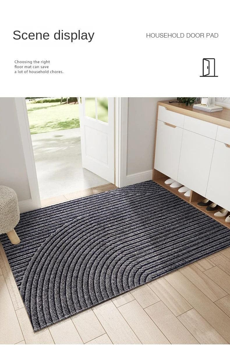 Non-Slip Indoor Outdoor Mat with Textured Dirt-Trapping Surface and Rubber Backing - Image 8