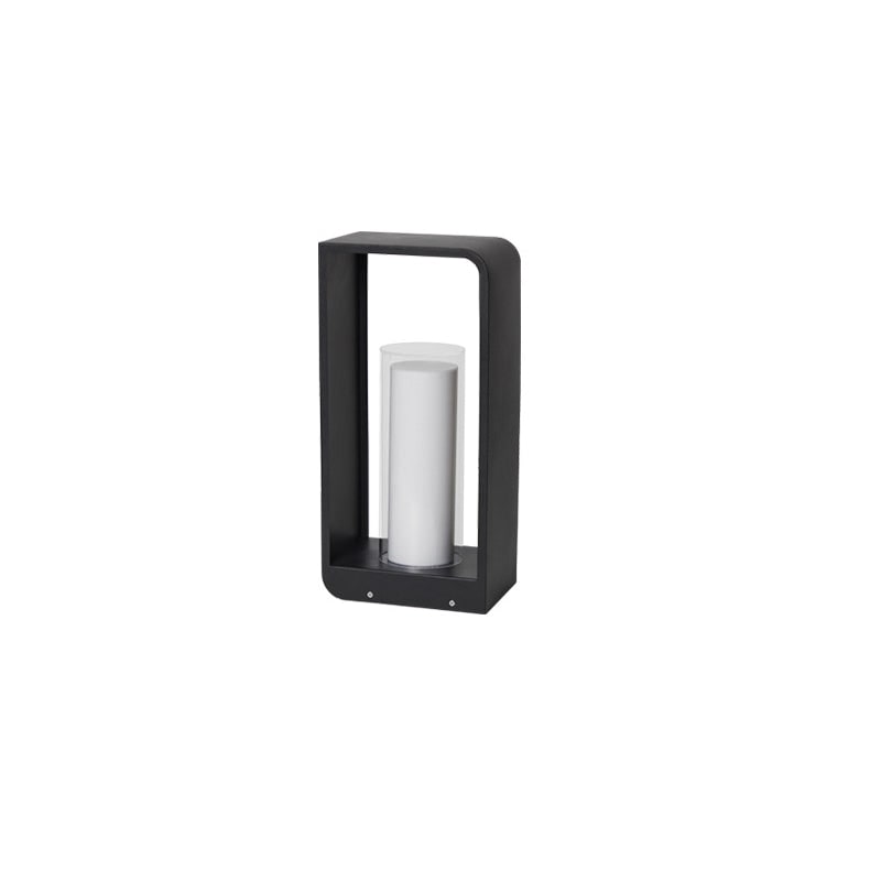 Outdoor Floor Lamp Modern Design with Rectangular Frame for Patio and Garden Lighting - Image 11