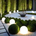 Outdoor Globe Lights Cordless Frosted Portable with Warm White LED and Weather Resistant Design - Image 1