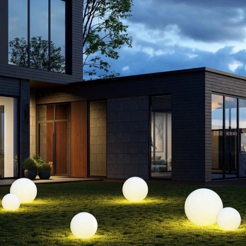 Outdoor Globe Lights Cordless Frosted Portable with Warm White LED and Weather Resistant Design - Image 11