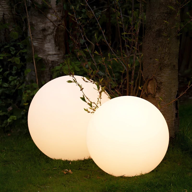 Outdoor Globe Lights Cordless Frosted Portable with Warm White LED and Weather Resistant Design - Image 23