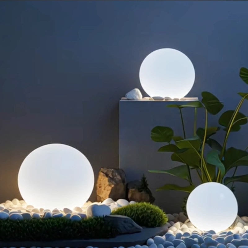 Outdoor Globe Lights Cordless Frosted Portable with Warm White LED and Weather Resistant Design - Image 25