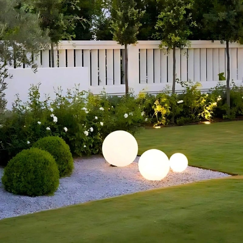 Outdoor Globe Lights Cordless Frosted Portable with Warm White LED and Weather Resistant Design - Image 7