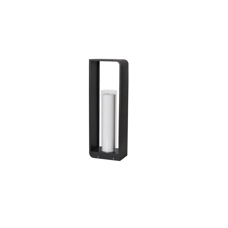 Outdoor Light with Modern Cylindrical Glass Diffuser for Patio and Garden - Image 12