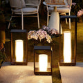 Outdoor Light with Modern Cylindrical Glass Diffuser for Patio and Garden - Image 3