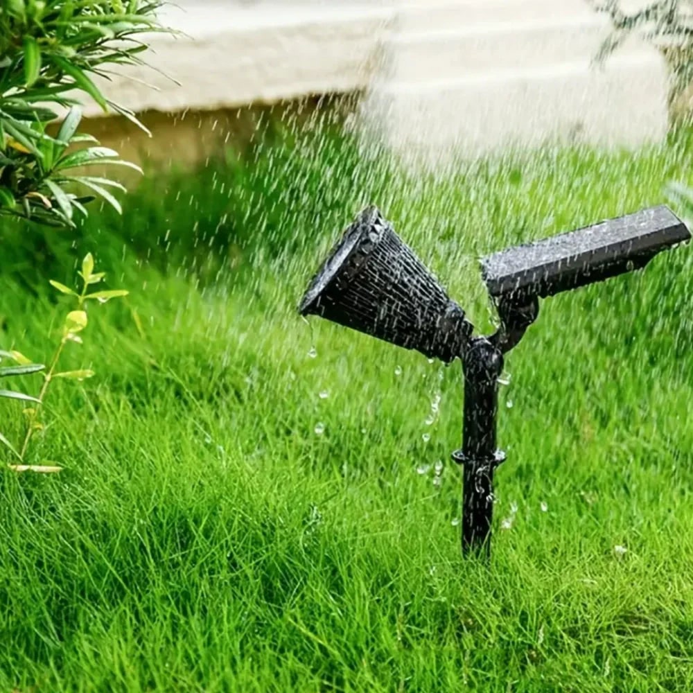 Outdoor Solar Lights with Ground Stakes and Adjustable Tilt for Garden Spotlighting - Image 11