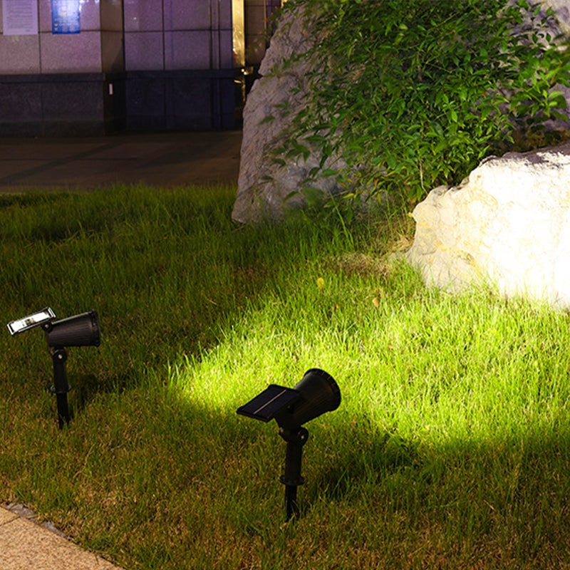 Outdoor Solar Lights with Ground Stakes and Adjustable Tilt for Garden Spotlighting - Image 3