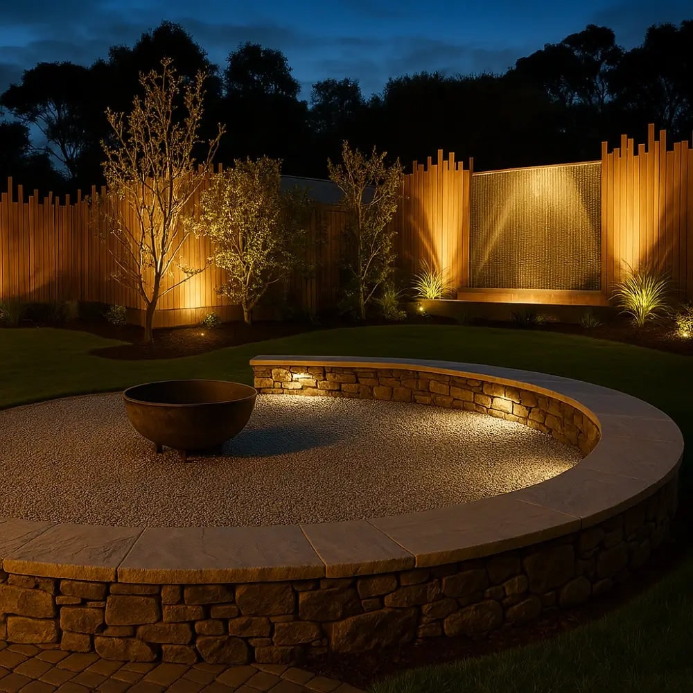 Outdoor Solar Lights with Ground Stakes and Adjustable Tilt for Garden Spotlighting - Image 5