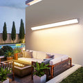 Outdoor Wall Light with Modern Linear LED Sconce Design and Weather-Resistant Construction - Image 3