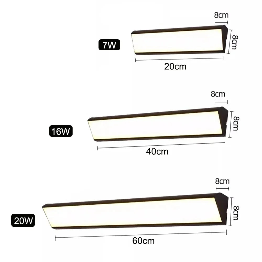 Outdoor Wall Light with Modern Linear LED Sconce Design and Weather-Resistant Construction - Image 6
