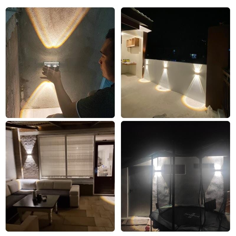 Outdoor Wall Sconce LED Waterproof Slim Modern Up and Down Lighting - Image 5